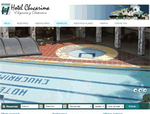 Tablet Screenshot of hotelchucarima.com